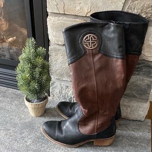 Faux Leather Boots